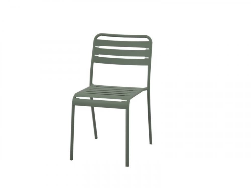 Chaise de jardin Café en acier vert