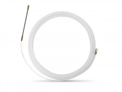 Tire-fil nylon, L.10 m, Diam.3 mm, blanc