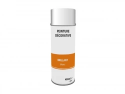 Peinture aérosol blanc brillant 400 ml