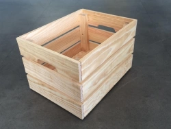 Caisse pin brut Creabox 50x35x23cm