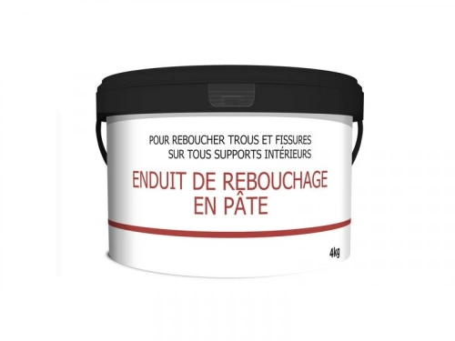 Enduit de rebouchage en pâte, 4 kg