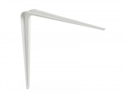 Equerre en acier peint Normo, H.35 x P.30 cm blanc