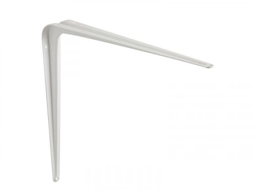 Equerre Normo en acier peint, P.35 x H.40 cm blanc