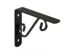 EQUERRE VOLUTE 11X14CM NOIR