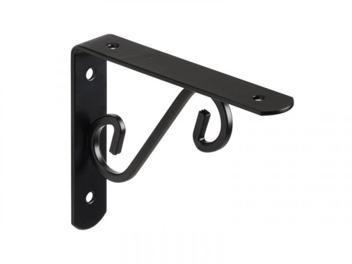 EQUERRE VOLUTE 11X14CM NOIR