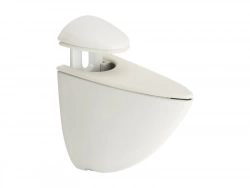 LOT 2 CLIPS POUR TABLE BOIS 3-22MM BLANC