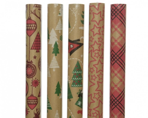 Papier cadeau sapin