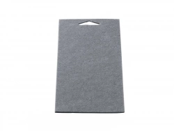 Lot de  3 plaques feutre marron 250x90mm