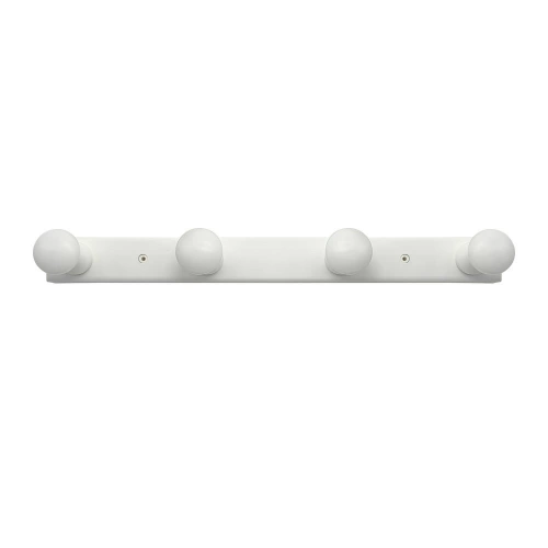 Porte manteau, olga 4 Crochet, blanc