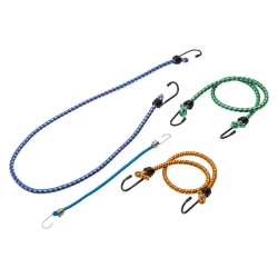 Lot de Sandows + crochets acier premier prix de 25 à 80cm 10 pièces