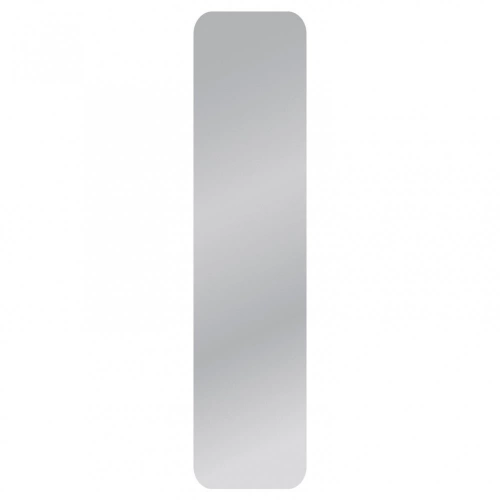 Miroir bords polis arrondis 125 x 30 cm