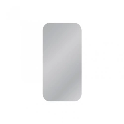 Miroir bords polis arrondis 80x40 cm