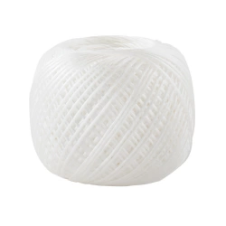 Ficelle polypropylène torsadée blanc diamètre 1.2mm x l250m 1prix