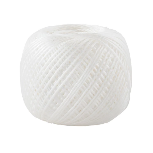 Ficelle polypropylène torsadée blanc diamètre 1.2mm x l250m 1prix