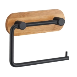 Dérouleur papier wc MSV Yono noir bambou