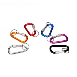 Mousqueton 80x45mm Avec Anneau 25mm Plusieurs Coloris Silca