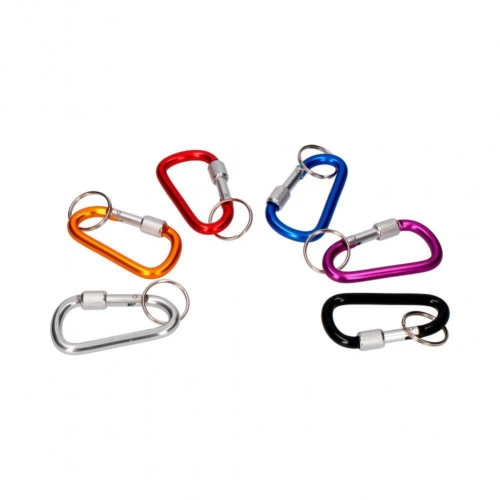 Mousqueton 80x45mm Avec Anneau 25mm Plusieurs Coloris Silca