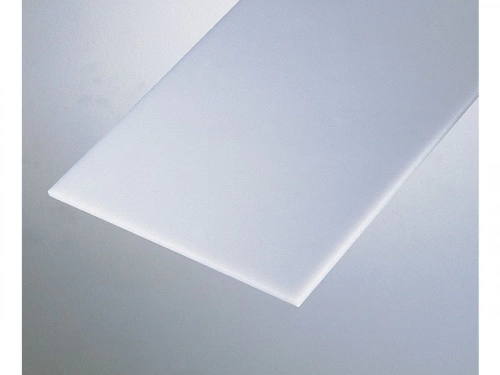 Verre synthétique styroglass +/- 2,5 mm 0,5 x 1 opaline