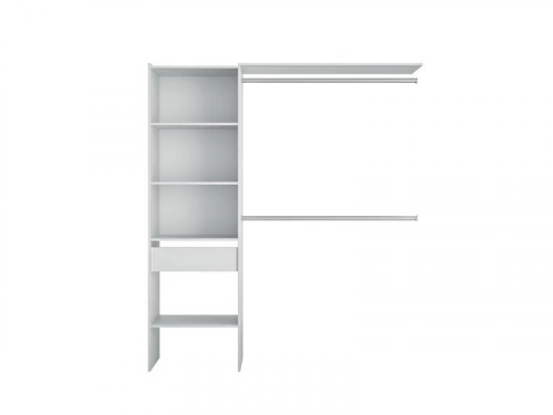 Kit dressing ajustable Robusto H.203.5xL.121.6 à 178.3xP.44.4 cm