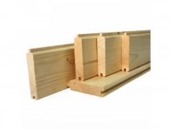 Lot de 5 lames de volet sapin du Nord 239x9 cm Ep. 2 cm