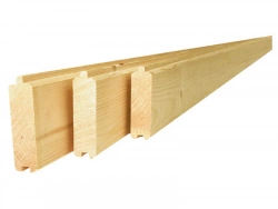 Lot de 3 lames de volet sapin du Nord 239x9 cm Ep. 2.7 cm