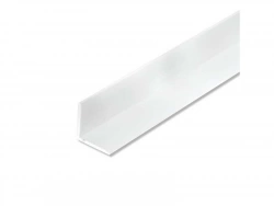 Cornière en pvc standard 40 x 40 mm L.2 m blanc