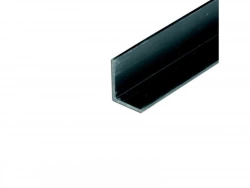 Cornière en pvc standard 20 x 20 x 1.5 mm L.2 m noir