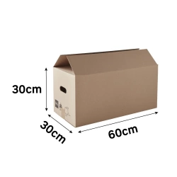 Carton, 54 L, l.60 cm x H.30 cm x p.30 cm