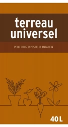 Terreau universel, 40 litres