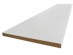 Plan De Travail Stratifie 38X640X2750Mm Blanc