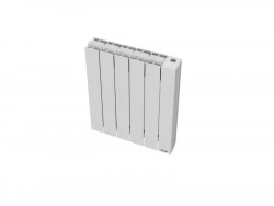 Radiateur électrique à inertie fluide 1000 W SAUTER Orosi horizontal blanc