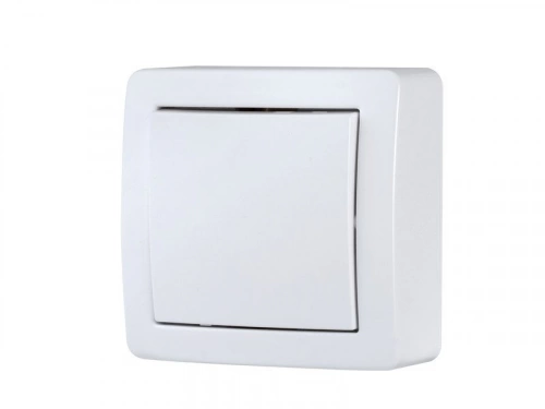 Interrupteur Va-Et-Vient Saillie Complet, Schneider Electric Alréa, Blanc