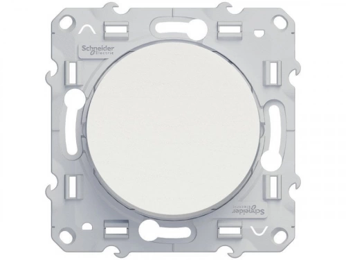Interrupteur Va-Et-Vient Odace, Schneider Electric, Blanc