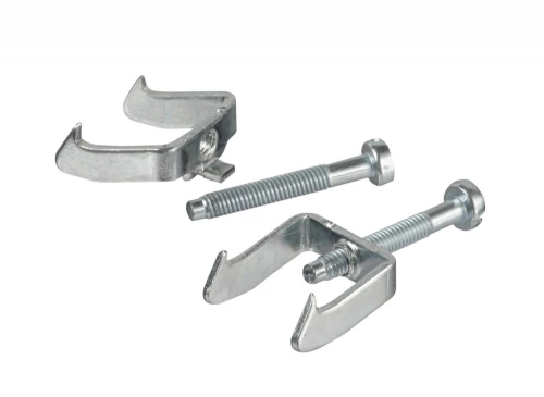 Lot de 2 griffes de fixation Odace, SCHNEIDER ELECTRIC, aluminium