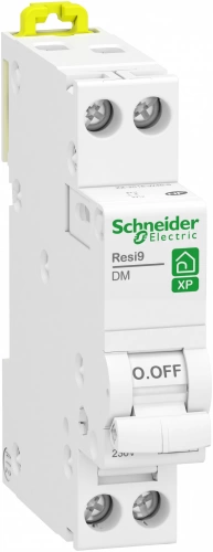 Disjoncteur phase + neutre Resi9 SCHNEIDER ELECTRIC 10 A