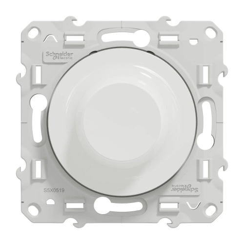 Variateur de lumière universel à assembler Odace, SCHNEIDER ELECTRIC, blanc