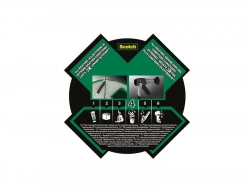 Adhésif De Réparation Scotch All Weather Extremium, Une Face L.27 M X L.48 Mm Gr