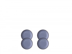 Assortiment de 4 patins-feuille de pied de meuble en plastique SCOTCH Ø22 mm