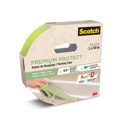 Ruban de masquage SCOTCH l.24 mm x L.50 m premium protect