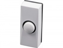 Bouton De Sonnette Filaire Scs Sentinel Golfy 7900, Blanc