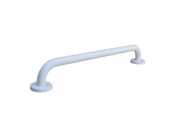 Barre D'Appui À Fixer, Acier Inoxydable Blanc, 60 Cm