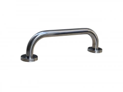 Barre d'appui à fixer, inox, L.30 cm