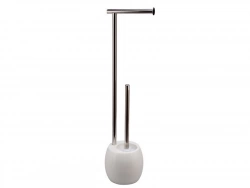 Stockeur dérouleur à papier WC Rondo blanc