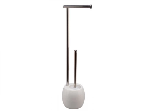 Stockeur dérouleur à papier WC Rondo blanc