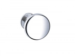 Patère 1 tête chrome Disco