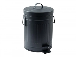 Poubelle de salle de bains 5 l noir SENSEA Street