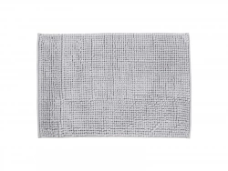 Tapis de bains L. 40 x L. 60 cm gris, EASY SENSEA