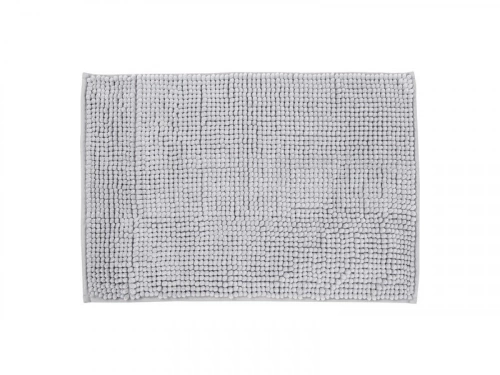 Tapis de bains L. 40 x L. 60 cm gris, EASY SENSEA