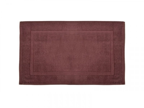 Tapis de bain, TERRY SENSEA, l. 50 x L. 80 cm, terra 1