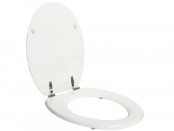 Abattant en mdf Pop, SENSEA, blanc-blanc n0